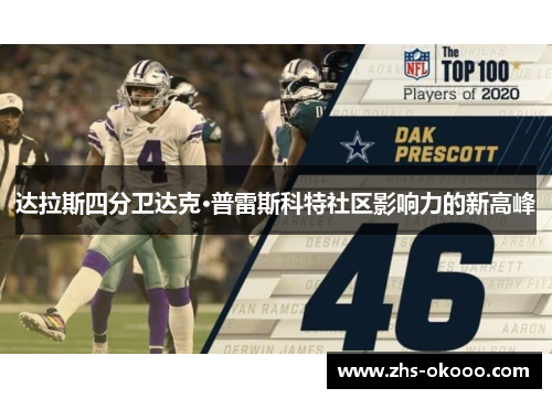 达拉斯四分卫达克·普雷斯科特社区影响力的新高峰